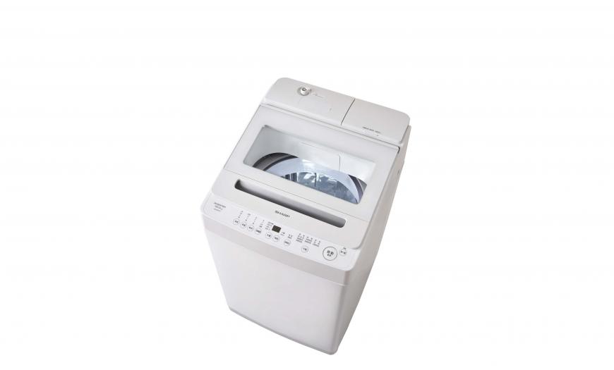 無孔槽抗菌洗衣機-新增自動投劑ES-ASW13T | SHARP Taiwan